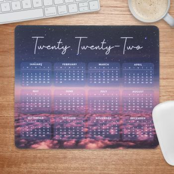 Custom Full Color Calendar Rectangle Mouse Pads